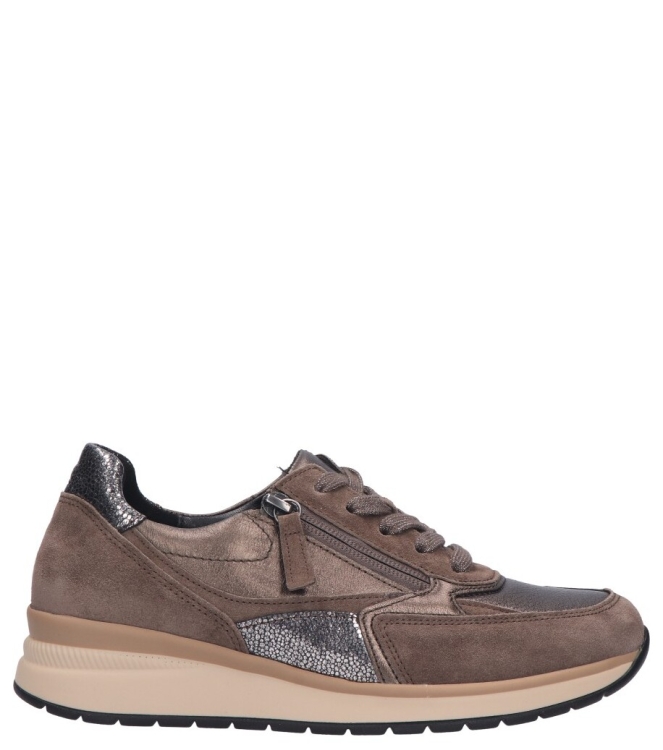 Gabor sneaker <span>76.305.62</span> 76.305.62 brons - www.bremmerschoenen.info - Bremmer Schoenen