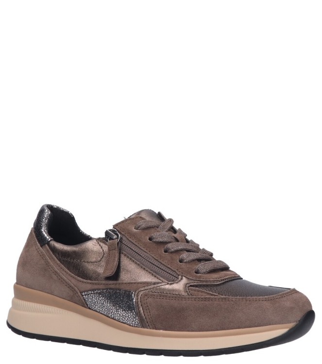 Gabor sneaker <span>76.305.62</span> 76.305.62 brons - www.bremmerschoenen.info - Bremmer Schoenen