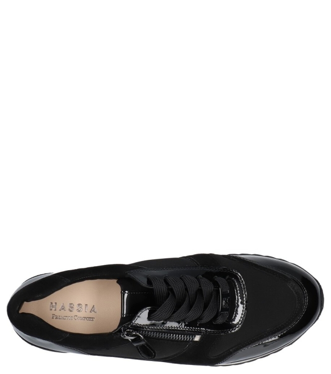 Hassia sneaker <span>30 2035 0100 porto</span> 30 2035 0100 porto zwart - www.bremmerschoenen.info - Bremmer Schoenen
