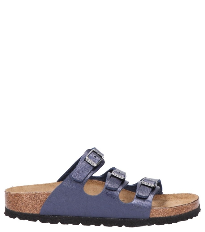 Birkenstock Birkenstock <span>1030316 Florida</span> midnight blue Birkenstock <span>1030316 Florida</span> 1030316 Florida blauw - www.bremmerschoenen.info - Bremmer Schoenen