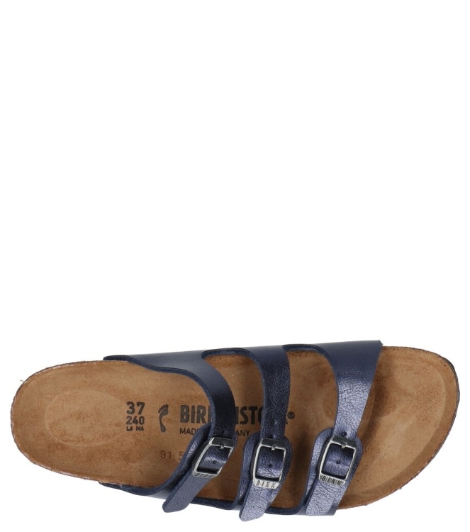Birkenstock Birkenstock <span>1030316 Florida</span> midnight blue Birkenstock <span>1030316 Florida</span> 1030316 Florida blauw - www.bremmerschoenen.info - Bremmer Schoenen