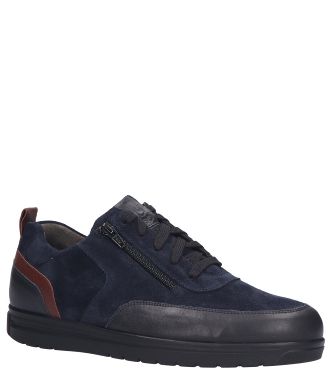 Gijs sneaker <span>2153 718 0515</span> 2153 718 0515 blauw - www.bremmerschoenen.info - Bremmer Schoenen