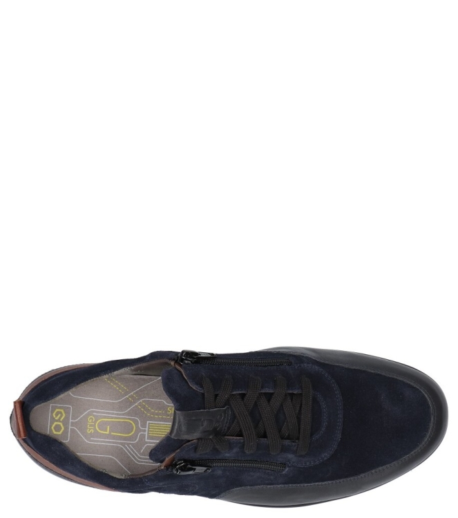 Gijs sneaker <span>2153 718 0515</span> 2153 718 0515 blauw - www.bremmerschoenen.info - Bremmer Schoenen