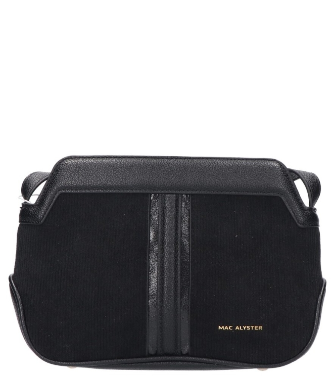 Mac Alyster tas <span>NS-673-04 Aurore</span> NS-673-04 Aurore zwart - www.bremmerschoenen.info - Bremmer Schoenen