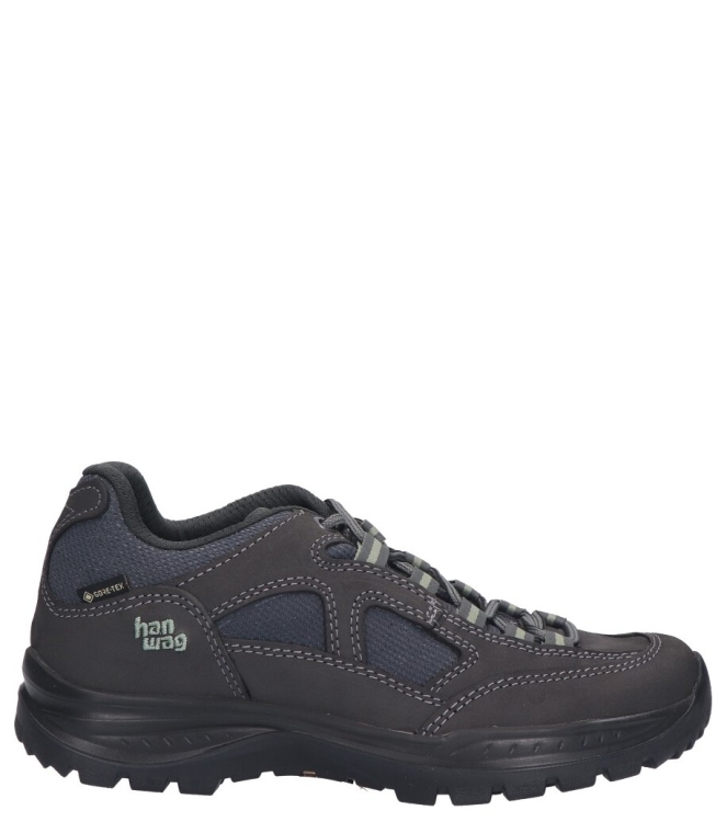 Hanwag wandelschoen <span> 201501-064494 Gritstone II lady GTX</span>  201501-064494 Gritstone II lady GTX grijs - www.bremmerschoenen.info - Bremmer Schoenen