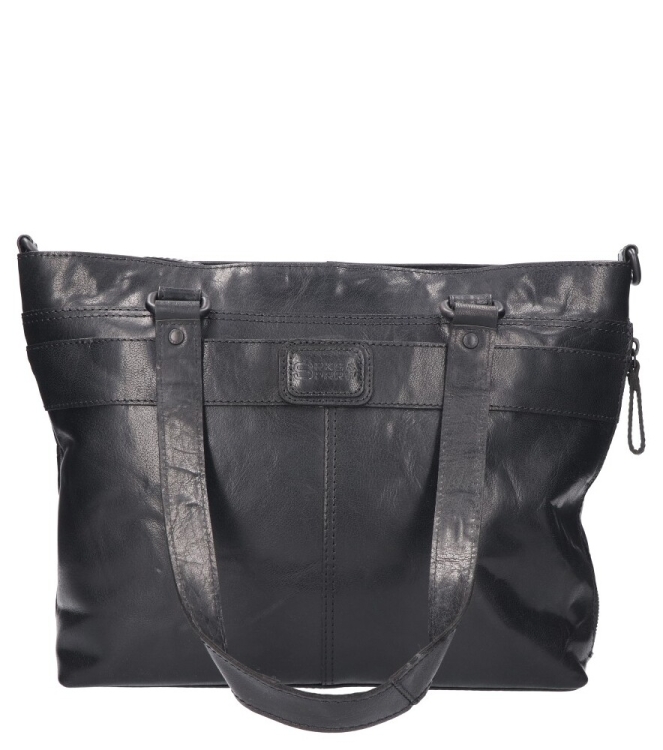 Spikes & Sparrow Spikes & Sparrow tas <span>58516000 Black</span> Black Spikes & Sparrow tas <span>58516000 Black</span> 58516000 Black zwart - www.bremmerschoenen.info - Bremmer Schoenen