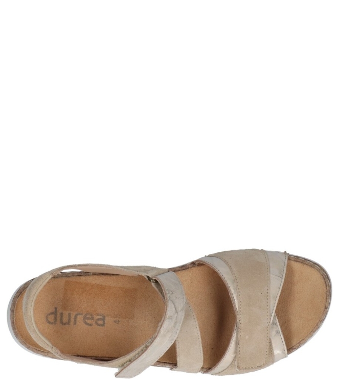 Durea Durea sandaal <span>7431 034 2100</span> 2100 PLATIN/L.TAUPE Durea sandaal <span>7431 034 2100</span> 7431 034 2100 beige - www.bremmerschoenen.info - Bremmer Schoenen
