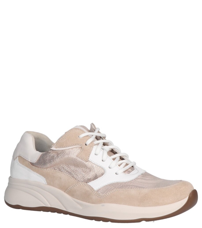 Durea Durea sneaker <span>6317 605 2066</span> 2066 L.TAUPE/PLATIN/WIT Durea sneaker <span>6317 605 2066</span> 6317 605 2066 beige - www.bremmerschoenen.info - Bremmer Schoenen