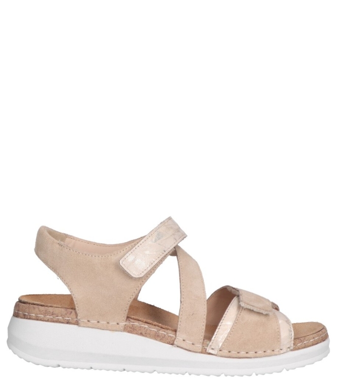 Durea sandaal <span>7431 035 2100</span> 7431 035 2100 beige - www.bremmerschoenen.info - Bremmer Schoenen