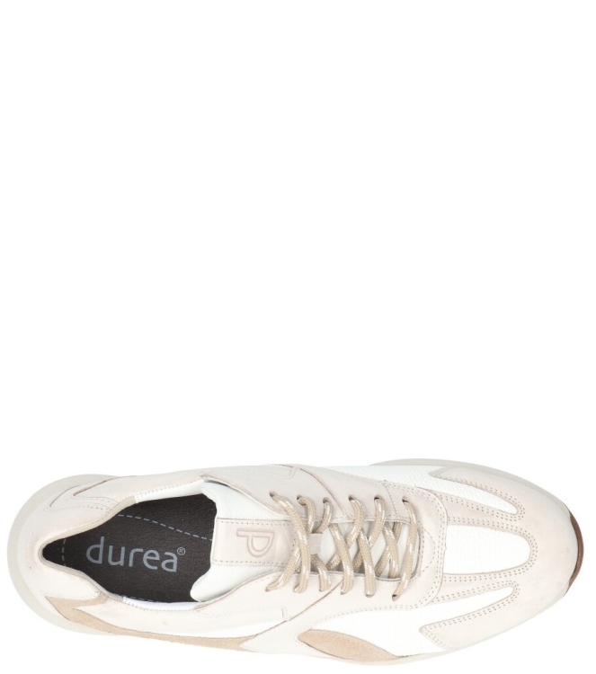 Durea Durea sneaker <span>6316 608 2080</span> 2080 OFFWHITE/L.TAUPE Durea sneaker <span>6316 608 2080</span> 6316 608 2080 wit - www.bremmerschoenen.info - Bremmer Schoenen