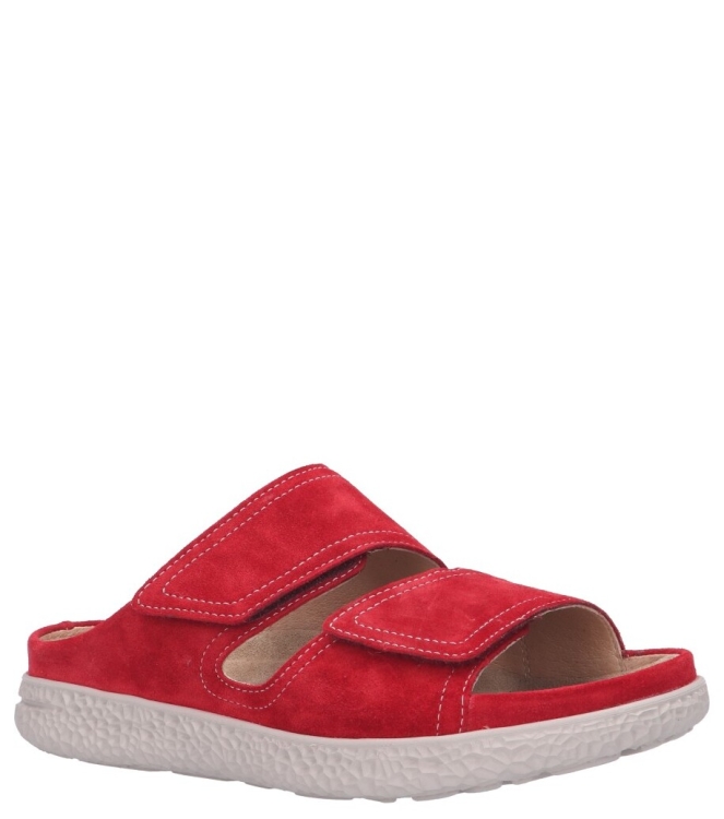 Hartjes Hartjes slipper <span>122.1222 27/00 Groove</span> 27/00 Hartjes slipper <span>122.1222 27/00 Groove</span> 122.1222 27/00 Groove rood - www.bremmerschoenen.info - Bremmer Schoenen