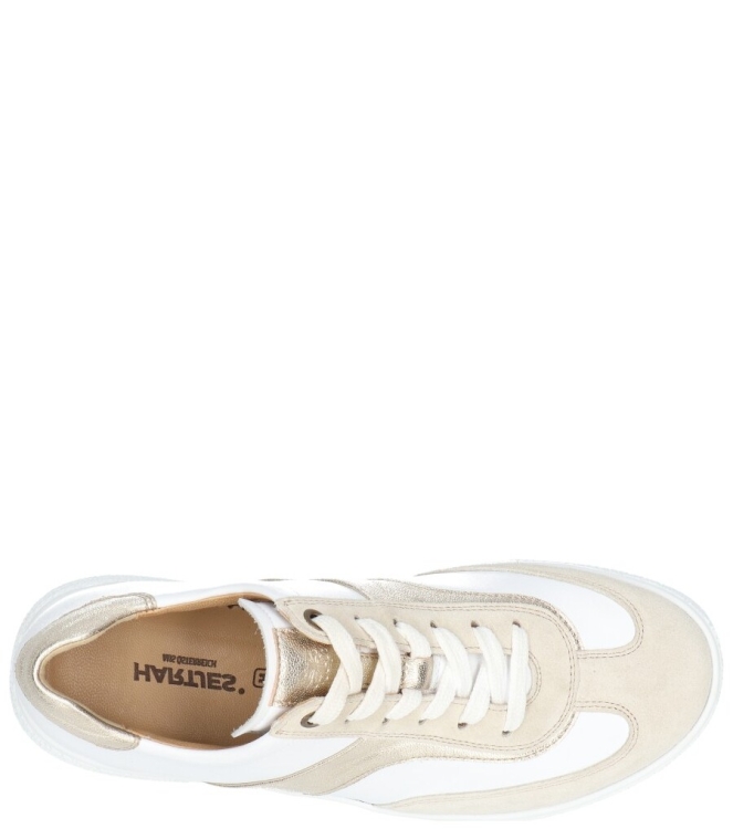 Hartjes Hartjes sneaker <span>162.2702 32/02 Sophie</span> 32/02 beige wit Hartjes sneaker <span>162.2702 32/02 Sophie</span> 162.2702 32/02 Sophie beige - www.bremmerschoenen.info - Bremmer Schoenen