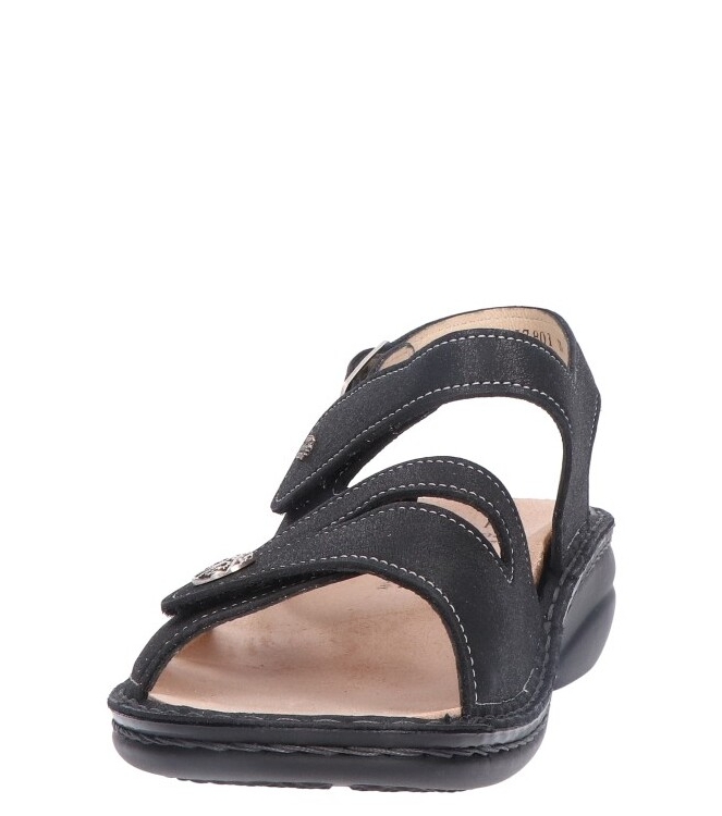Finn Comfort sandaal <span>2562 817393 Gomera</span> 2562 817393 Gomera zwart - www.bremmerschoenen.info - Bremmer Schoenen