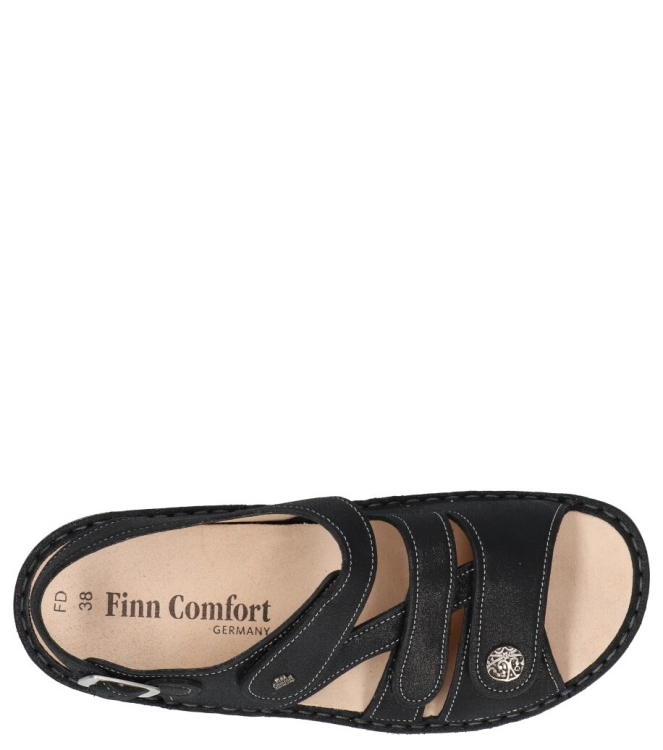 Finn Comfort sandaal <span>2562 817393 Gomera</span> 2562 817393 Gomera zwart - www.bremmerschoenen.info - Bremmer Schoenen