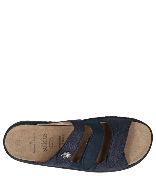 Solidus slipper <span>20141 80805 Wellness Spezial</span> 20141 80805 Wellness Spezial blauw - www.bremmerschoenen.info - Bremmer Schoenen