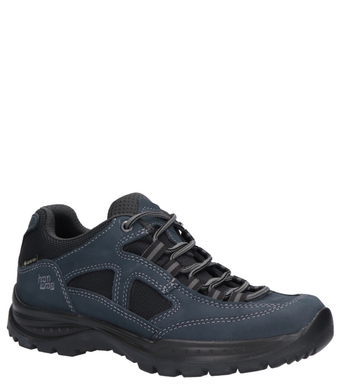 Hanwag wandelschoen <span>204601-007064 Gritstone II Narrow Lady GTX</span> 204601-007064 Gritstone II Narrow Lady GTX blauw - www.bremmerschoenen.info - Bremmer Schoenen