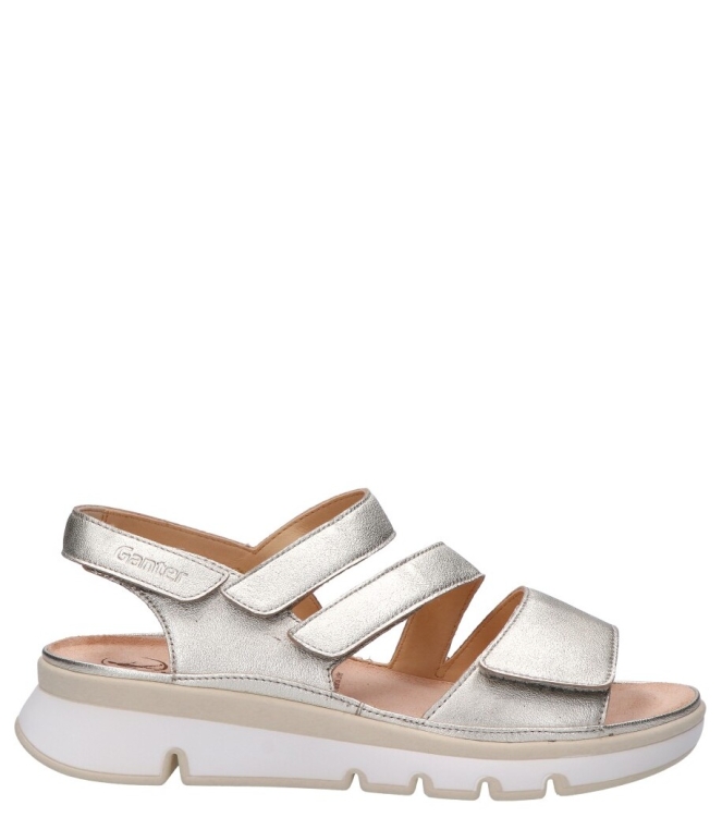 Ganter sandaal <span>200660 7900 Gianna</span> 200660 7900 Gianna goud - www.bremmerschoenen.info - Bremmer Schoenen