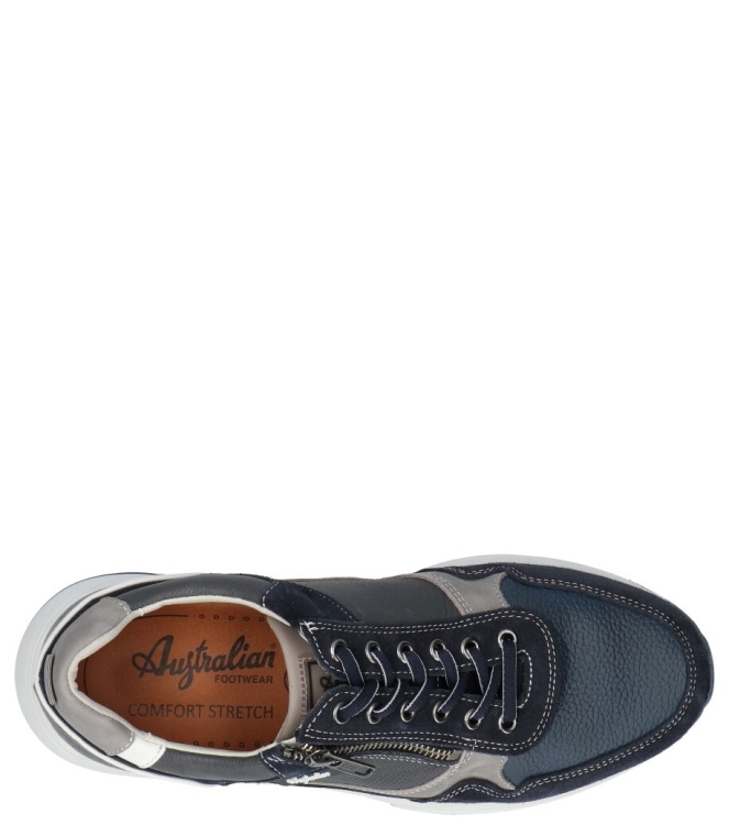 Australian Australian sneaker <span>15.1682.02 S02 Connery K blue</span> S02 blue grey Australian sneaker <span>15.1682.02 S02 Connery K blue</span> 15.1682.02 S02 Connery K blue blauw - www.bremmerschoenen.info - Bremmer Schoenen