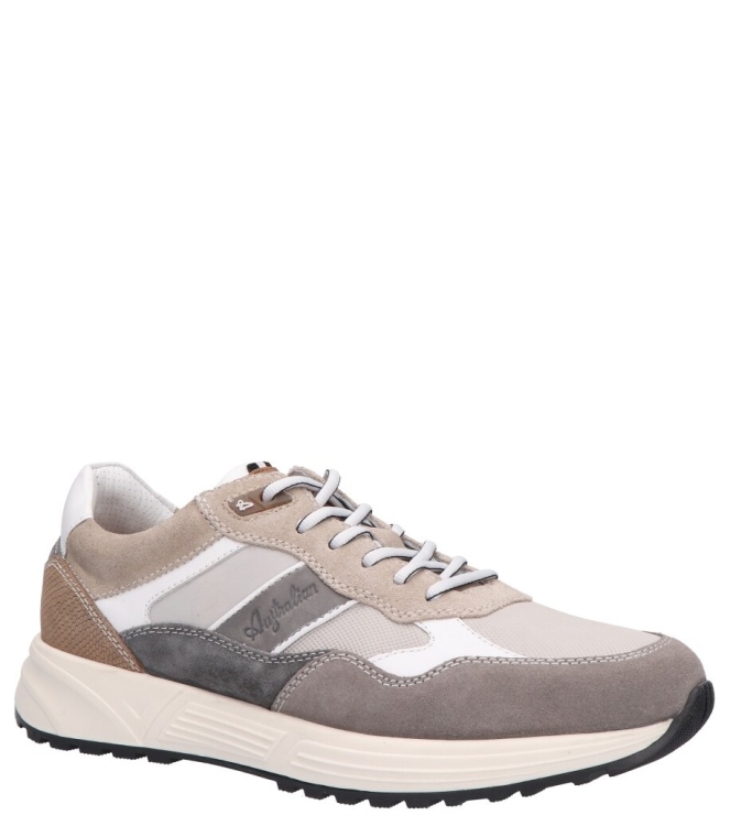 Australian Australian sneaker <span>15.1688.03 K15 Grants grey leather</span> K15 grey beige white Australian sneaker <span>15.1688.03 K15 Grants grey leather</span> 15.1688.03 K15 Grants grey leather grijs - www.bremmerschoenen.info - Bremmer Schoenen
