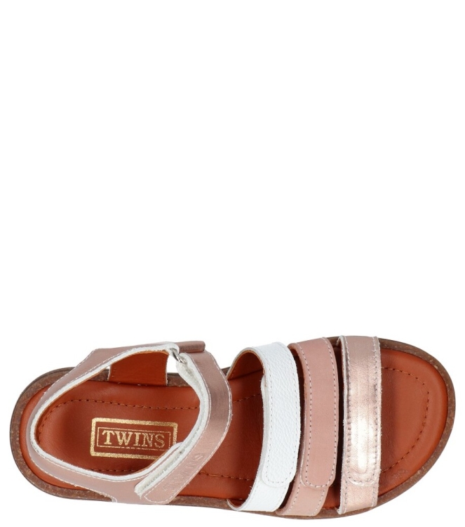 Twins Twins sandaal <span>326135-996 Sophie Sun</span> 996 Rose Twins sandaal <span>326135-996 Sophie Sun</span> 326135-996 Sophie Sun rose - www.bremmerschoenen.info - Bremmer Schoenen