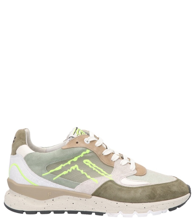 Floris van Bommel sneaker <span>SFM-10243 52-01 De Treener 06.06</span> SFM-10243 52-01 De Treener 06.06 groen - www.bremmerschoenen.info - Bremmer Schoenen