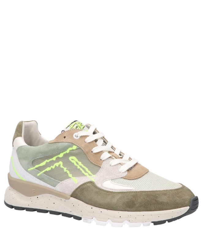 Floris van Bommel sneaker <span>SFM-10243 52-01 De Treener 06.06</span> SFM-10243 52-01 De Treener 06.06 groen - www.bremmerschoenen.info - Bremmer Schoenen