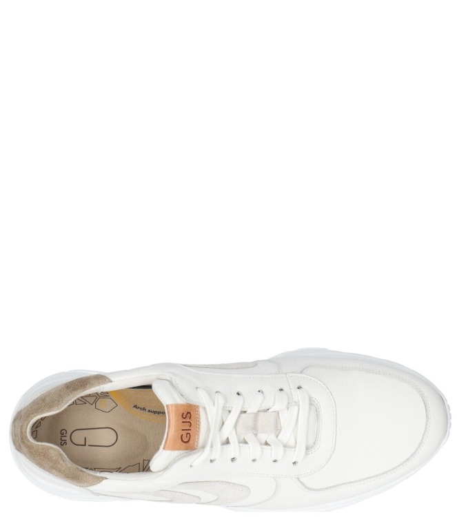 Gijs Gijs sneaker <span>2160 112 2112</span> 2112 WIT/KOKOSNOOT/NATUREL Gijs sneaker <span>2160 112 2112</span> 2160 112 2112 wit - www.bremmerschoenen.info - Bremmer Schoenen