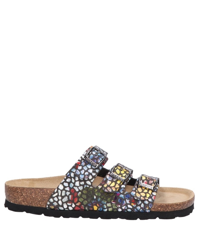 Rohde slipper <span>5620 98</span> 5620 98 meerkleurig - www.bremmerschoenen.info - Bremmer Schoenen
