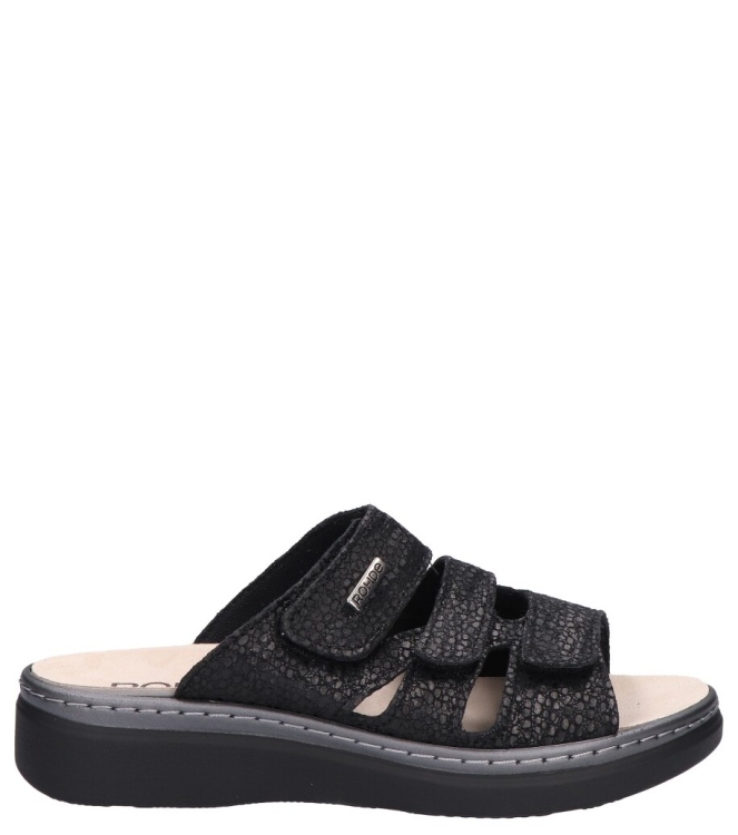 Rohde Rohde slipper <span>5221 90</span> 90 black Rohde slipper <span>5221 90</span> 5221 90 zwart - www.bremmerschoenen.info - Bremmer Schoenen