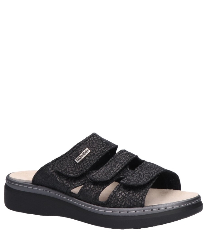 Rohde Rohde slipper <span>5221 90</span> 90 black Rohde slipper <span>5221 90</span> 5221 90 zwart - www.bremmerschoenen.info - Bremmer Schoenen