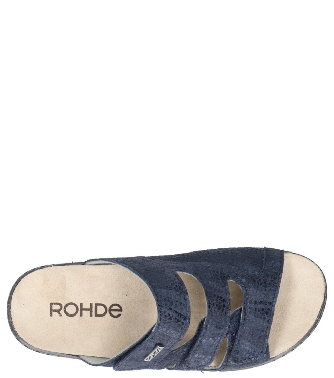 Rohde Rohde slipper <span>5221 56</span> 56 ocean Rohde slipper <span>5221 56</span> 5221 56 blauw - www.bremmerschoenen.info - Bremmer Schoenen