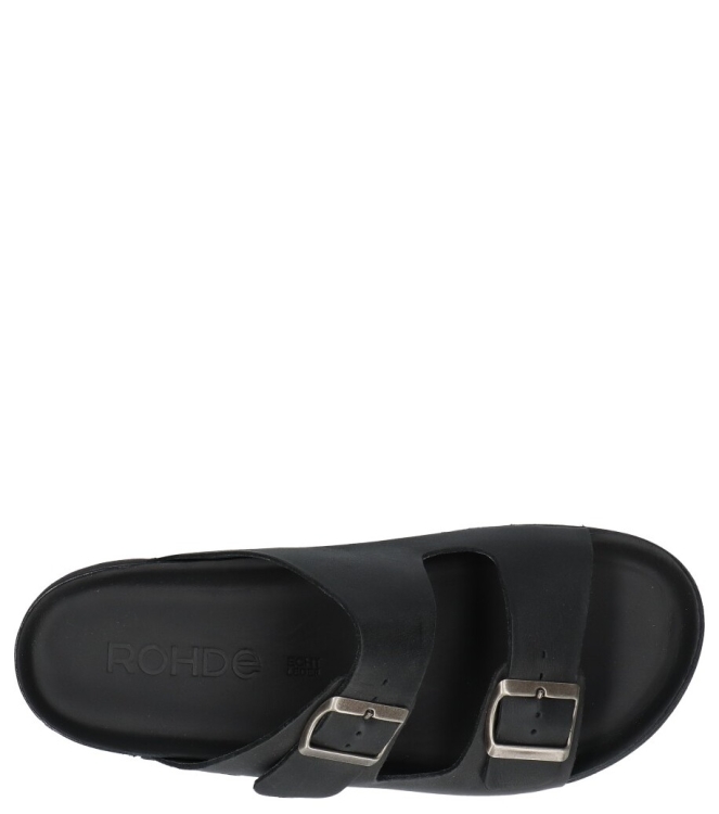Rohde Rohde slipper <span>6703 90</span> 90 black Rohde slipper <span>6703 90</span> 6703 90 zwart - www.bremmerschoenen.info - Bremmer Schoenen