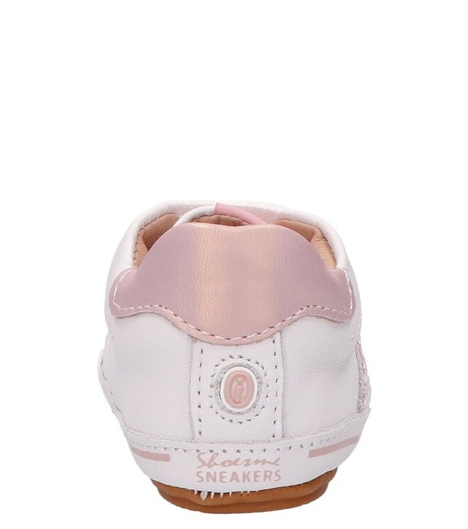 Shoesme Shoesme babyschoen <span>BP26S021-G</span> white pink glitterw Shoesme babyschoen <span>BP26S021-G</span> BP26S021-G wit - www.bremmerschoenen.info - Bremmer Schoenen