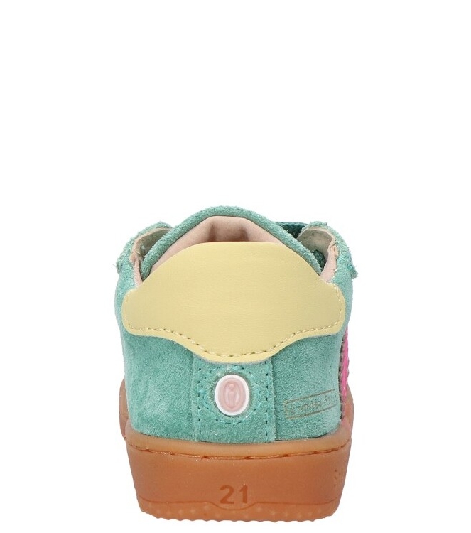 Shoesme Shoesme babyschoen <span>BN26S002-L</span> green pink Shoesme babyschoen <span>BN26S002-L</span> BN26S002-L groen - www.bremmerschoenen.info - Bremmer Schoenen