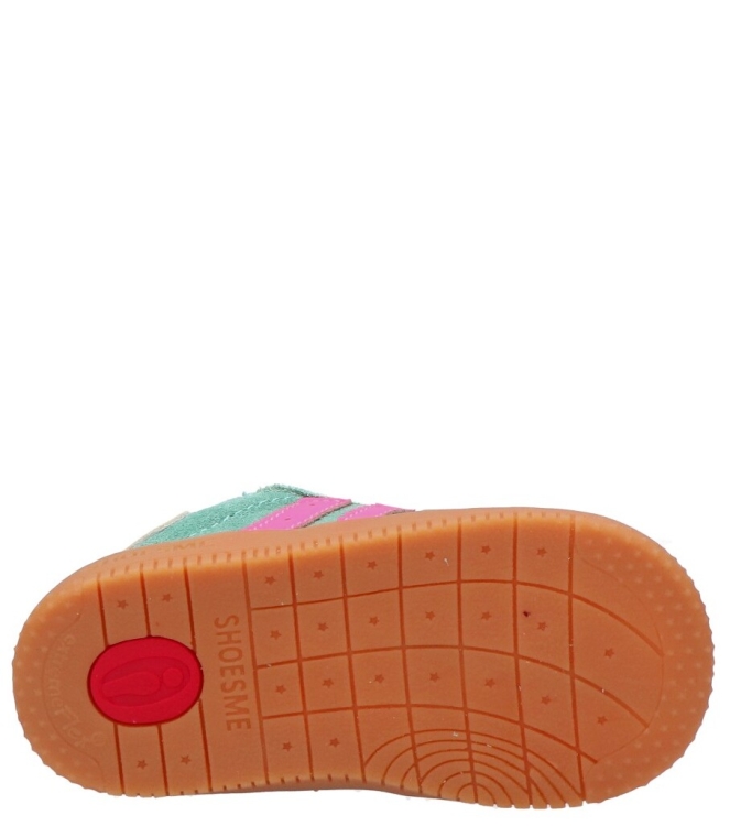 Shoesme Shoesme babyschoen <span>BN26S002-L</span> green pink Shoesme babyschoen <span>BN26S002-L</span> BN26S002-L groen - www.bremmerschoenen.info - Bremmer Schoenen