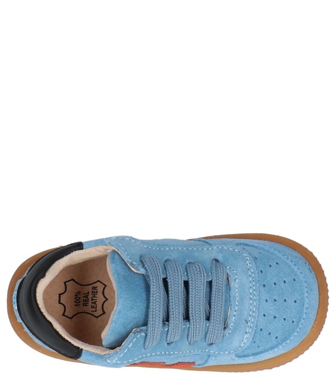 Shoesme Shoesme babyschoen <span>BN26S002-H</span> blue orange Shoesme babyschoen <span>BN26S002-H</span> BN26S002-H blauw - www.bremmerschoenen.info - Bremmer Schoenen