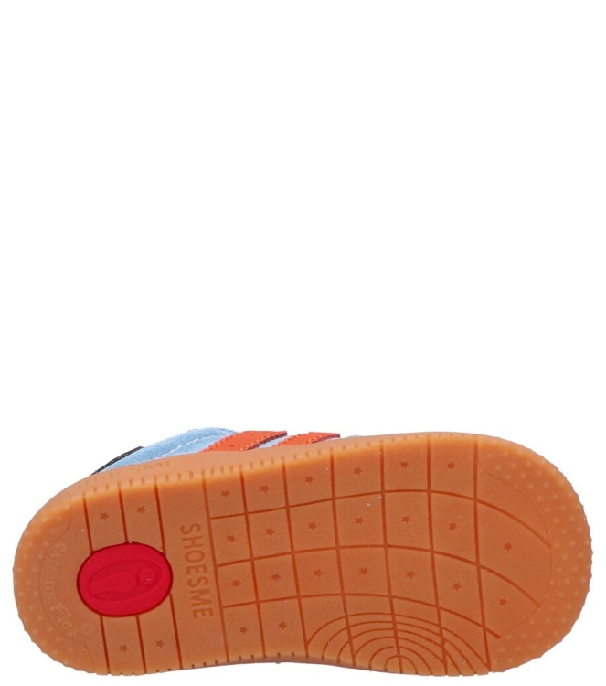 Shoesme Shoesme babyschoen <span>BN26S002-H</span> blue orange Shoesme babyschoen <span>BN26S002-H</span> BN26S002-H blauw - www.bremmerschoenen.info - Bremmer Schoenen
