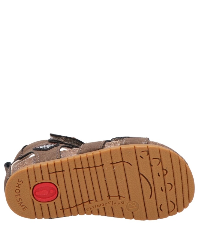 Shoesme Shoesme sandaal <span>BI25S008-F</span> dark taupe Shoesme sandaal <span>BI25S008-F</span> BI25S008-F bruin - www.bremmerschoenen.info - Bremmer Schoenen