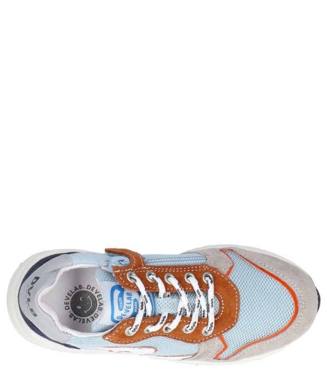 Develab Develab sneaker <span>45443 693</span> 693 Blue Combi Suede Develab sneaker <span>45443 693</span> 45443 693 grijs - www.bremmerschoenen.info - Bremmer Schoenen