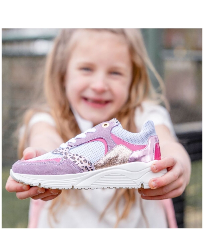 Develab sneaker <span>47154 653</span> 47154 653 paars - www.bremmerschoenen.info - Bremmer Schoenen
