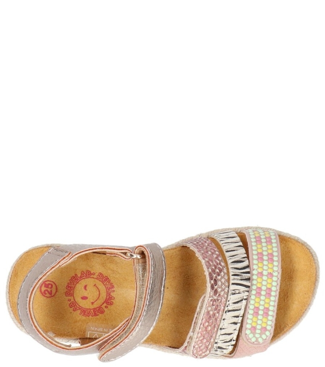 Develab Develab sandaal <span>48526 351</span> 351 Gold Metallic Develab sandaal <span>48526 351</span> 48526 351 goud - www.bremmerschoenen.info - Bremmer Schoenen