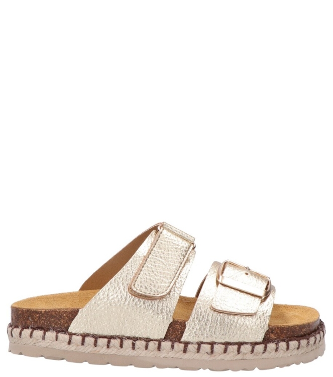 Red Rag slipper <span>18050 351</span> 18050 351 goud - www.bremmerschoenen.info - Bremmer Schoenen