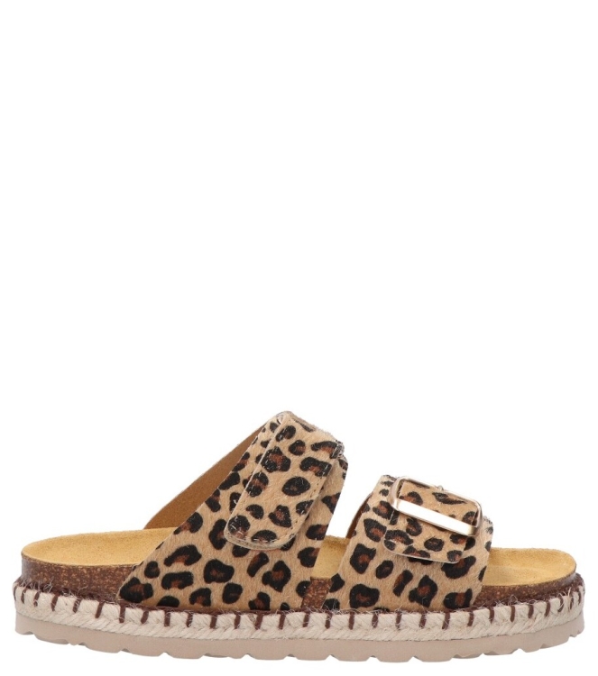 Red-Rag Red Rag slipper <span>18050 059</span> 059 Leopard Fantasy Red Rag slipper <span>18050 059</span> 18050 059 cognac - www.bremmerschoenen.info - Bremmer Schoenen