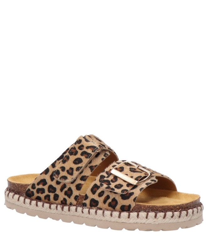 Red-Rag Red Rag slipper <span>18050 059</span> 059 Leopard Fantasy Red Rag slipper <span>18050 059</span> 18050 059 cognac - www.bremmerschoenen.info - Bremmer Schoenen