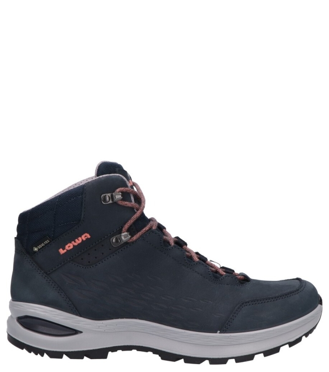 Lowa wandelschoen <span>LM521815-6912 Locarno II GTX Qc Ws</span> LM521815-6912 Locarno II GTX Qc Ws blauw - www.bremmerschoenen.info - Bremmer Schoenen