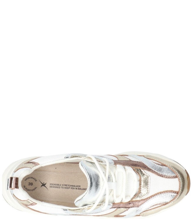 Xsensible Xsensible sneaker <span>33003.5 693 Brooklyn Women G</span> 693 Gold Fantasy Xsensible sneaker <span>33003.5 693 Brooklyn Women G</span> 33003.5 693 Brooklyn Women G goud - www.bremmerschoenen.info - Bremmer Schoenen