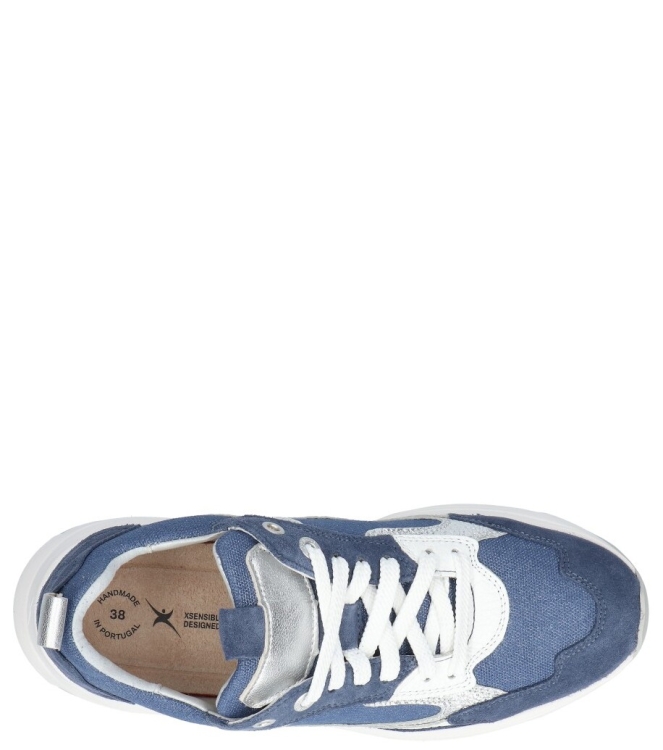 Xsensible Xsensible sneaker <span>33004.5 255 Milau G</span> 255 Denim Combi Xsensible sneaker <span>33004.5 255 Milau G</span> 33004.5 255 Milau G blauw - www.bremmerschoenen.info - Bremmer Schoenen