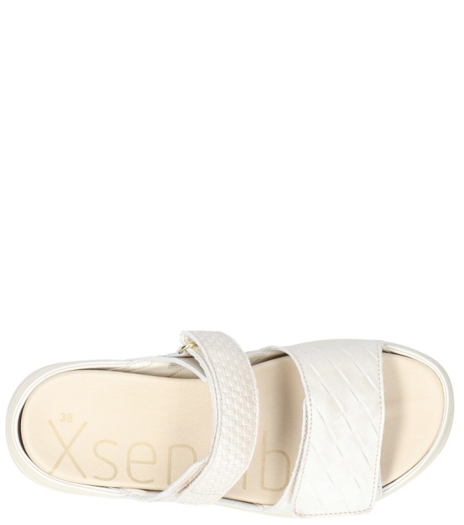 Xsensible Xsensible slipper <span>30709.5 175 Tobago G-H</span> 175 Soft Pearl Xsensible slipper <span>30709.5 175 Tobago G-H</span> 30709.5 175 Tobago G-H wit - www.bremmerschoenen.info - Bremmer Schoenen