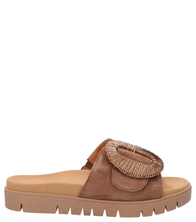 Gabor Gabor slipper <span>83.742.14</span> 14 peanut Gabor slipper <span>83.742.14</span> 83.742.14 beige - www.bremmerschoenen.info - Bremmer Schoenen
