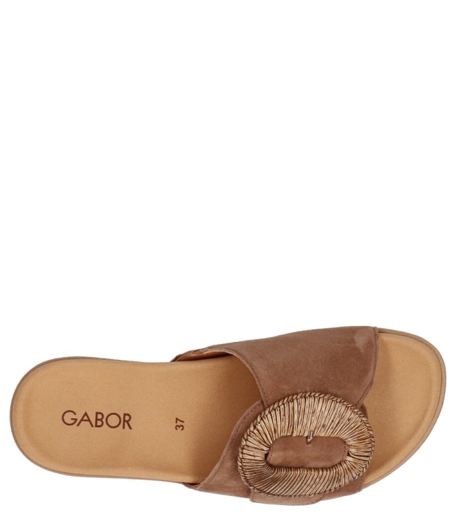 Gabor Gabor slipper <span>83.742.14</span> 14 peanut Gabor slipper <span>83.742.14</span> 83.742.14 beige - www.bremmerschoenen.info - Bremmer Schoenen